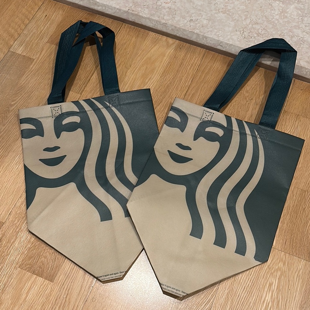 LOT OF 2 NWT Starbucks Tote Bag (PHILIPPINES EXCLUSIVE)